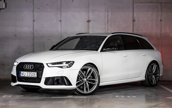 Audi RS6 cena 195000 przebieg: 250000, rok produkcji 2016 z Warszawa małe 781